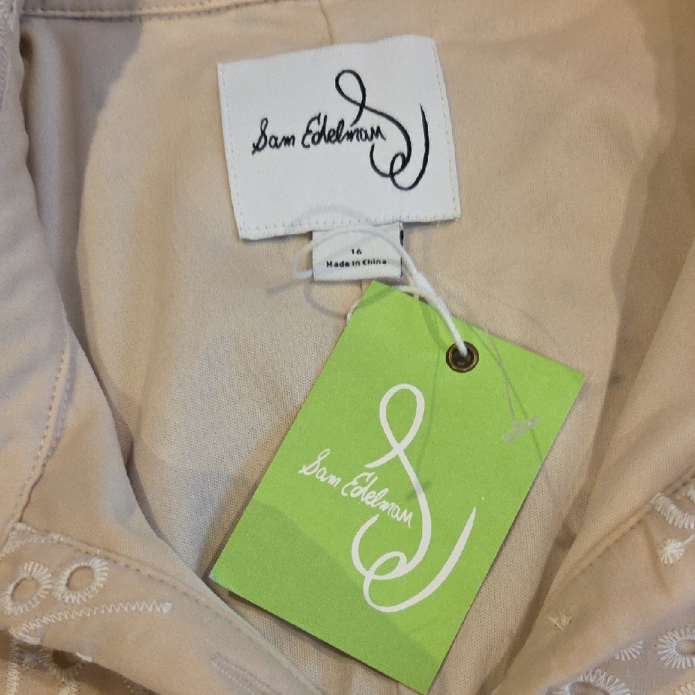 Sam Edelman Cream Eyelet Dress - Picture 2 of 8